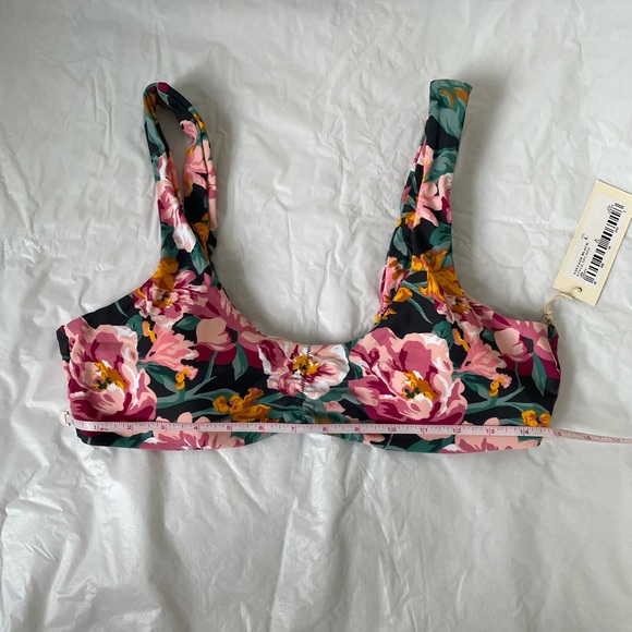 TORI PRAVER Bikini Top Size-Large Vintage Black NWT - Picture 3 of 13